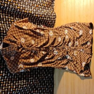 NWT Sz Lrg Short dress/Long Shirt